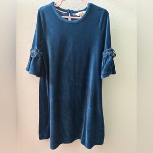 Matilda Jane Navy Velvet Dress